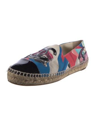 Chanel Interlocking CC Logo Espadrilles