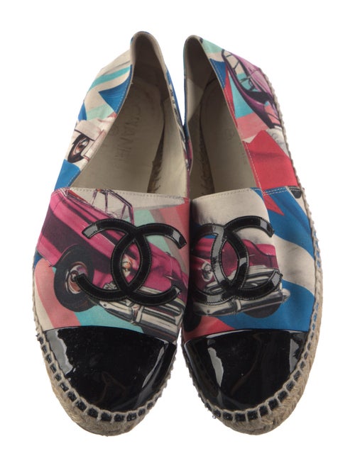 Chanel Interlocking CC Logo Espadrilles