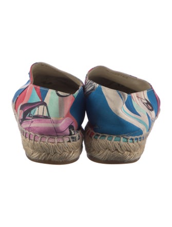 Chanel Interlocking CC Logo Espadrilles