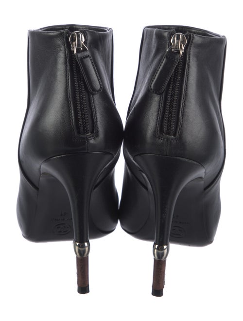 Chanel Interlocking CC Logo Lambskin Boots