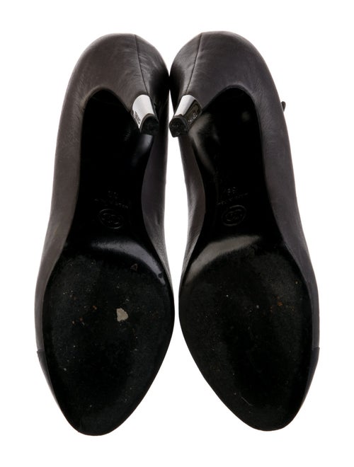 Chanel 2013 Interlocking CC Logo T-Strap Pumps