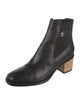 Chanel 2019 Leather Chelsea Boots
