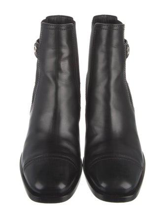 Chanel 2019 Leather Chelsea Boots