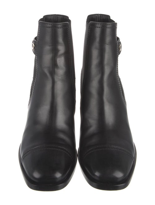 Chanel 2019 Leather Chelsea Boots