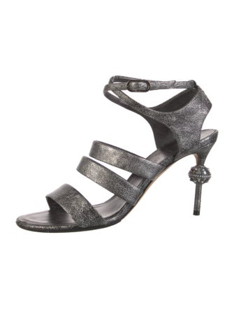 Chanel 2016 Interlocking CC Logo Gladiator Sandals