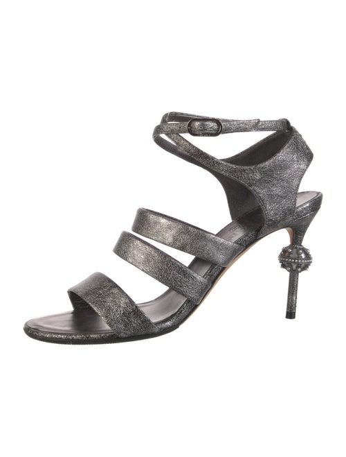 Chanel 2016 Interlocking CC Logo Gladiator Sandals