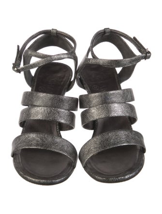 Chanel 2016 Interlocking CC Logo Gladiator Sandals