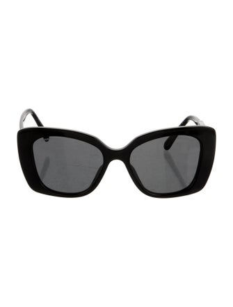 Chanel Interlocking CC Logo Oversize Sunglasses