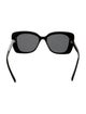 Chanel Interlocking CC Logo Oversize Sunglasses