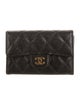 Chanel 2021-2022 Flap Trifold Wallet