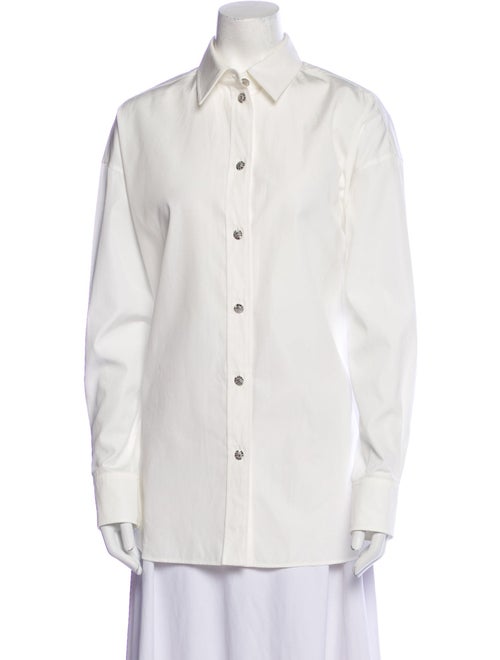 Chanel 2024 Long Sleeve Button-Up Top