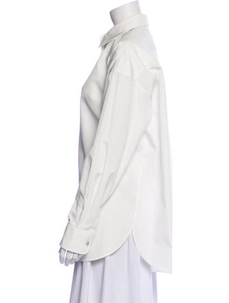 Chanel 2024 Long Sleeve Button-Up Top