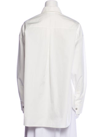 Chanel 2024 Long Sleeve Button-Up Top