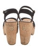 Chanel 2022 Interlocking CC Logo Sandals