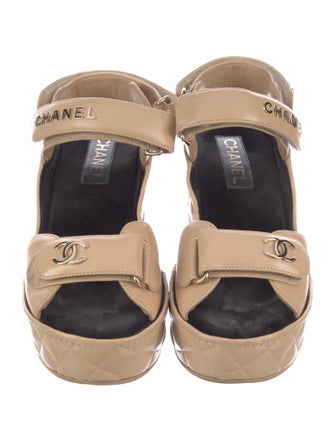 Chanel 2021 Leather Sandals