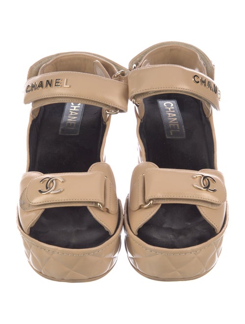 Chanel 2021 Leather Sandals