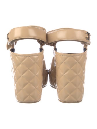 Chanel 2021 Leather Sandals