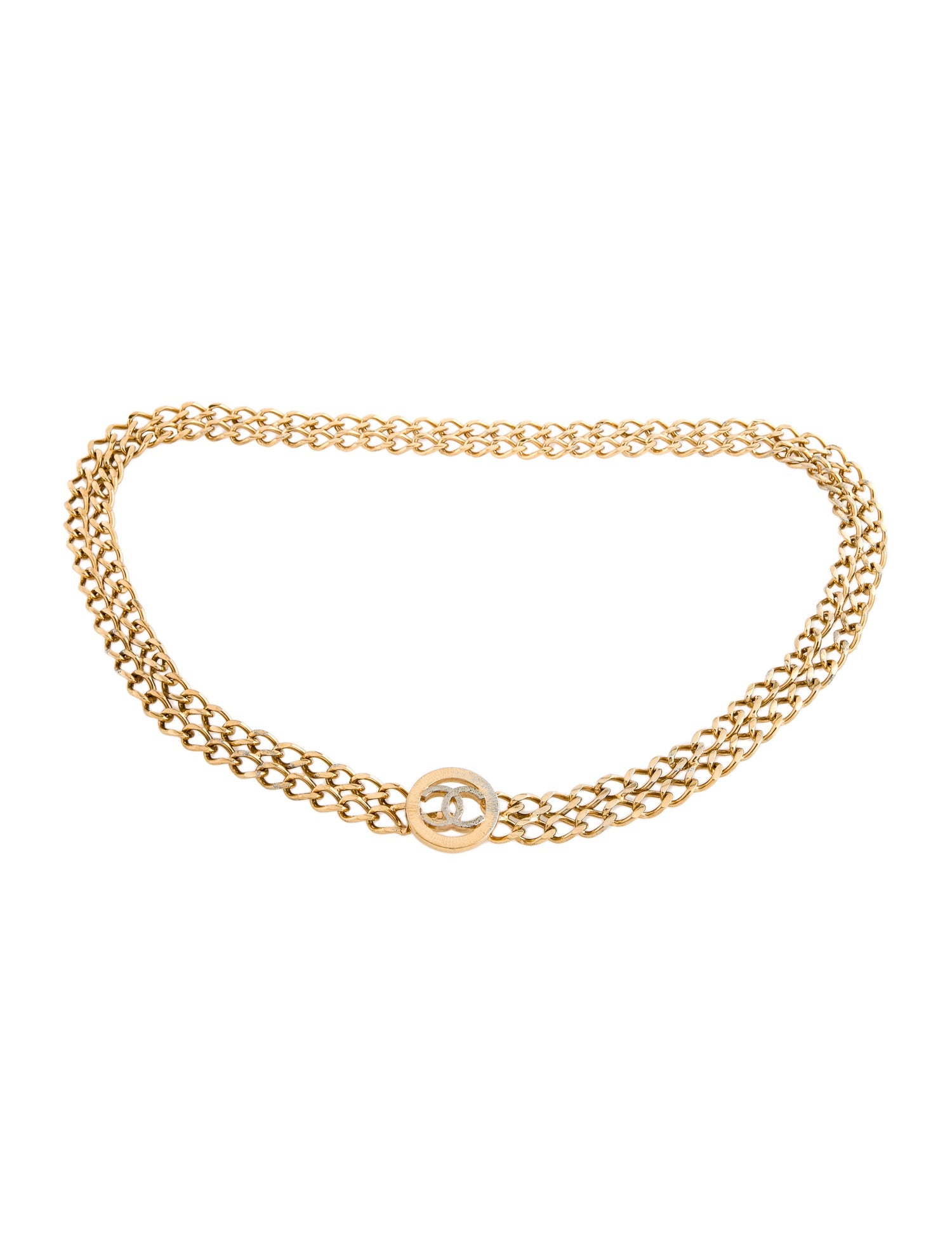 Chanel Vintage Late 1900's - Early 1910's Chain-Link Belt