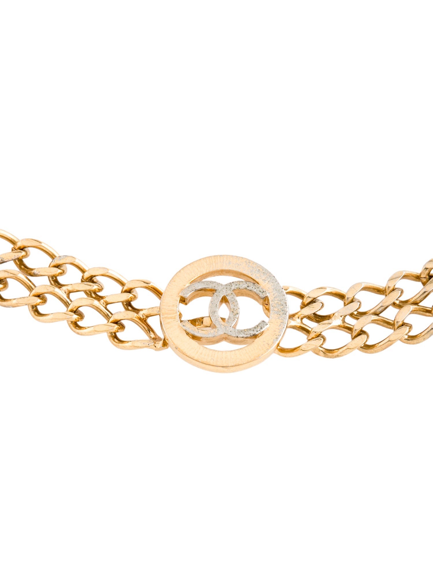 Chanel Vintage Late 1900's - Early 1910's Chain-Link Belt