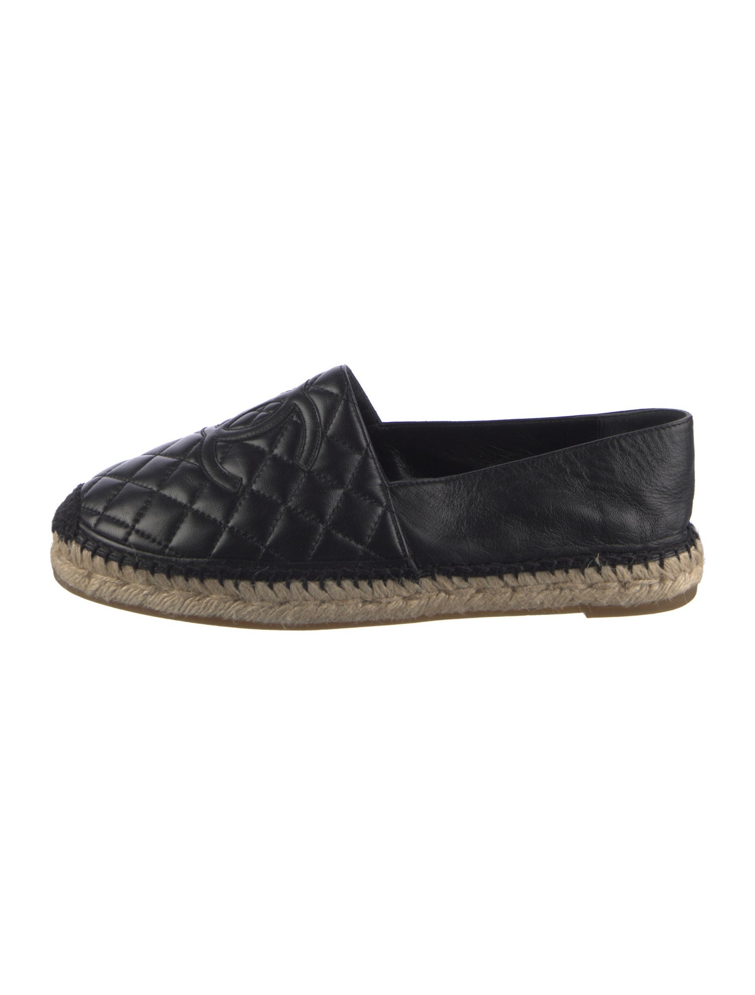 Chanel 2019 Interlocking CC Logo Espadrilles