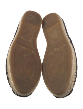 Chanel 2019 Interlocking CC Logo Espadrilles