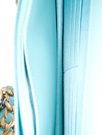 Chanel Denim 19 Wallet On Chain