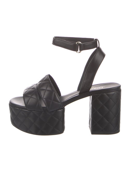 Chanel 2025 Interlocking CC Logo Sandals