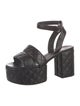 Chanel 2025 Interlocking CC Logo Sandals