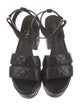 Chanel 2025 Interlocking CC Logo Sandals