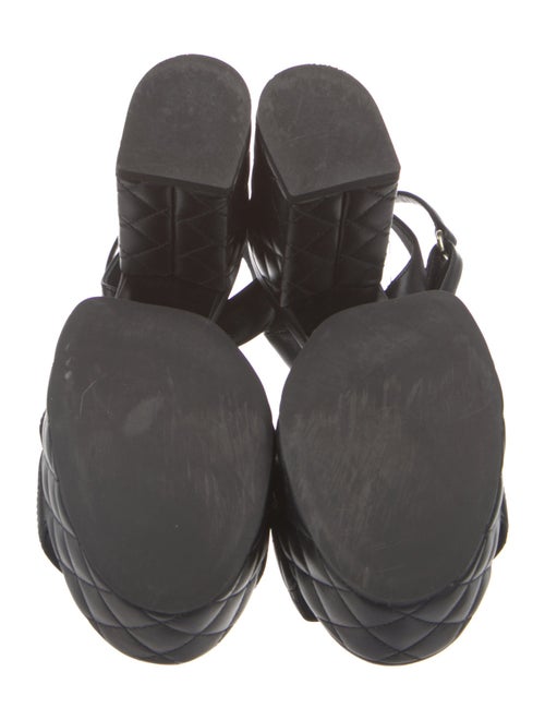 Chanel 2025 Interlocking CC Logo Sandals