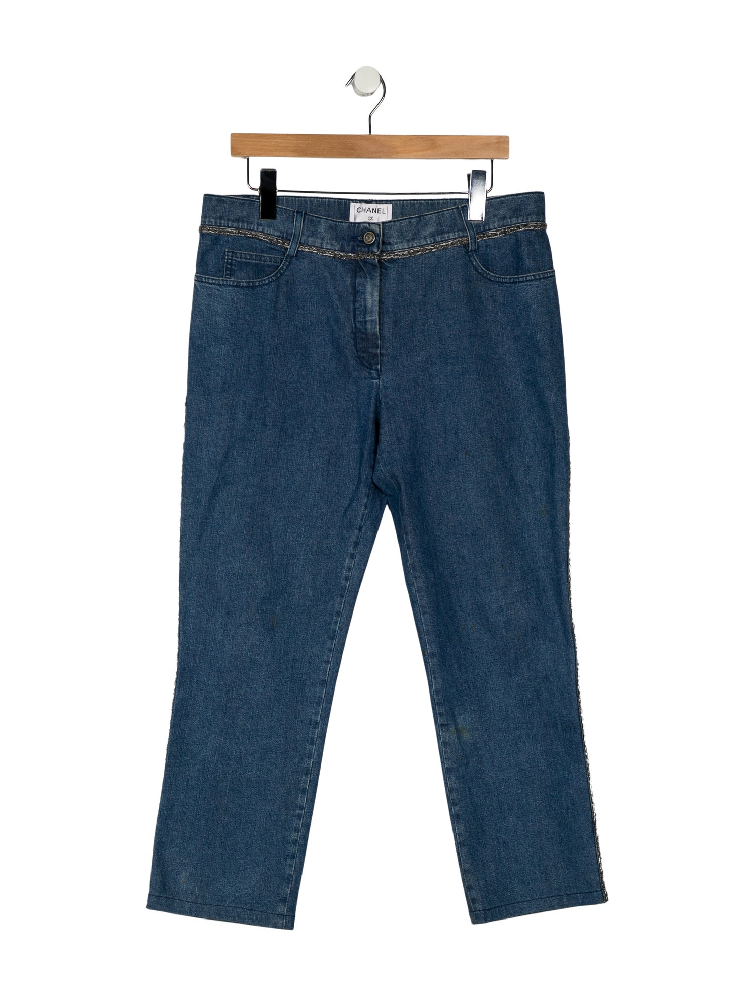 Chanel Vintage Straight Leg Jeans