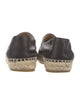 Chanel Interlocking CC Logo Lambskin Espadrilles