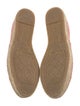 Chanel Interlocking CC Logo Lambskin Espadrilles