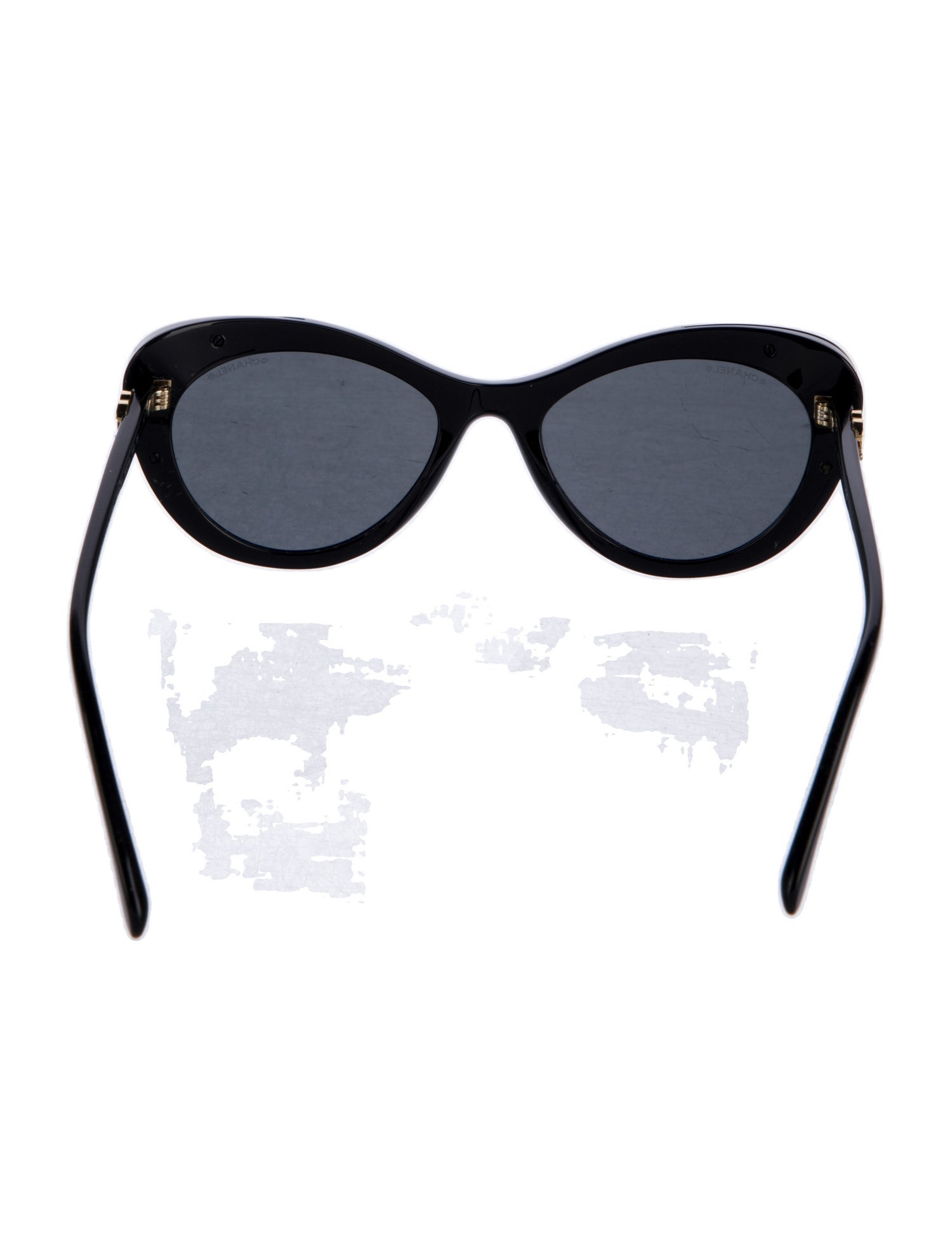Chanel Interlocking CC Logo Cat-Eye Sunglasses