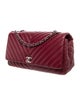 Chanel Surpique Chevron Flap Bag