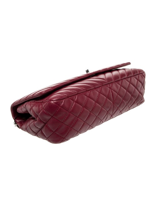 Chanel Surpique Chevron Flap Bag