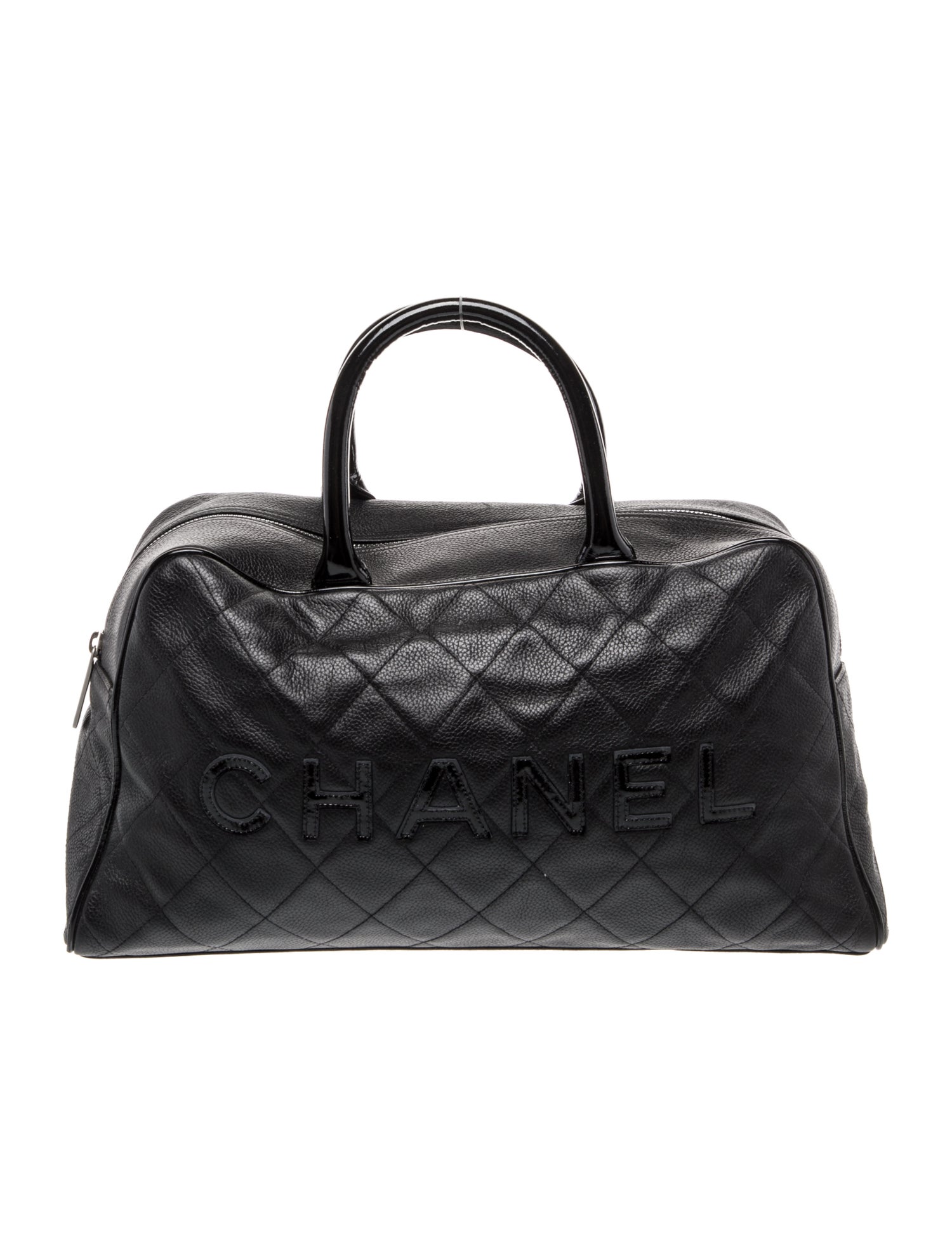 Chanel Logo Bowling Bag