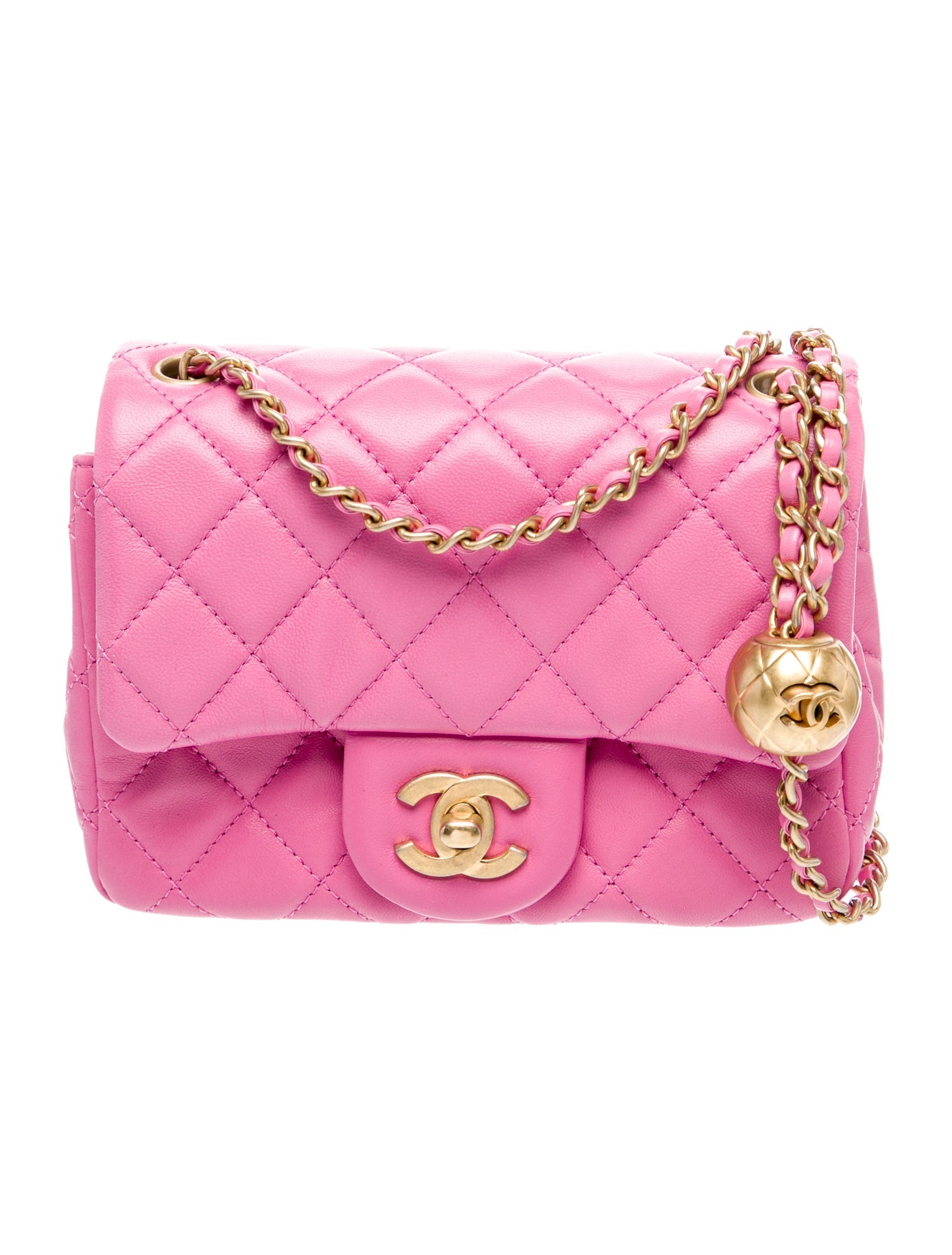 Chanel Mini Square Pearl Crush Flap Bag