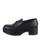 Chanel Interlocking CC Logo Leather Loafers