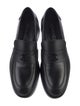 Chanel Interlocking CC Logo Leather Loafers