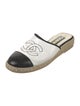 Chanel 2023 Interlocking CC Logo Espadrilles