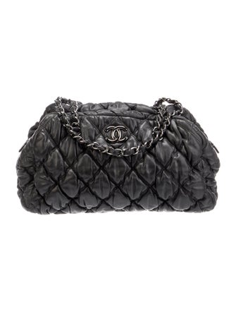 Chanel Bubble Quilt Bowler Bag