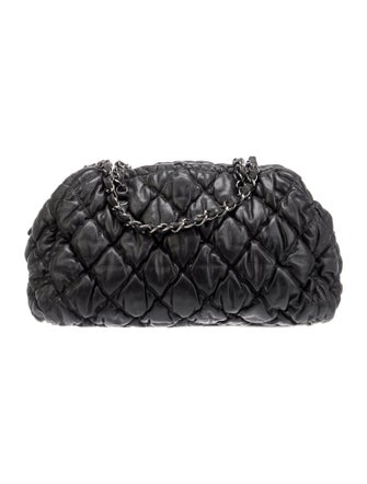 Chanel Bubble Quilt Bowler Bag
