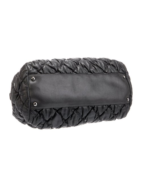 Chanel Bubble Quilt Bowler Bag