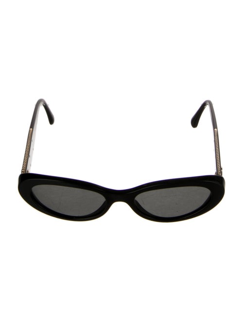 Chanel Interlocking CC Logo Cat-Eye Sunglasses