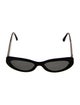 Chanel Interlocking CC Logo Cat-Eye Sunglasses