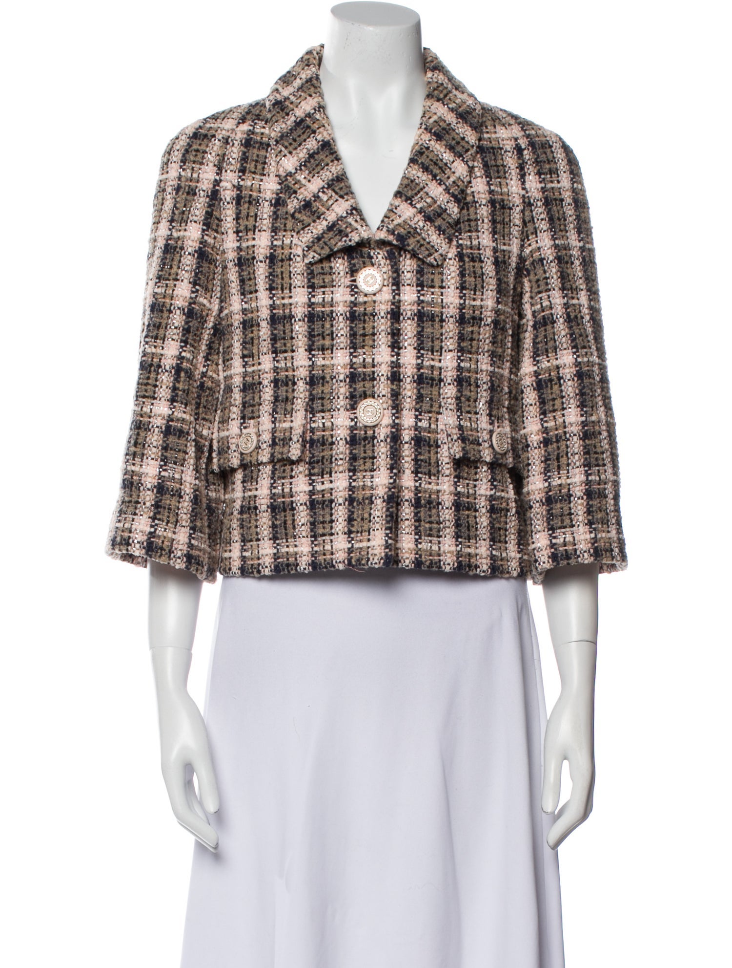 Chanel 2019 Tweed Pattern Blazer