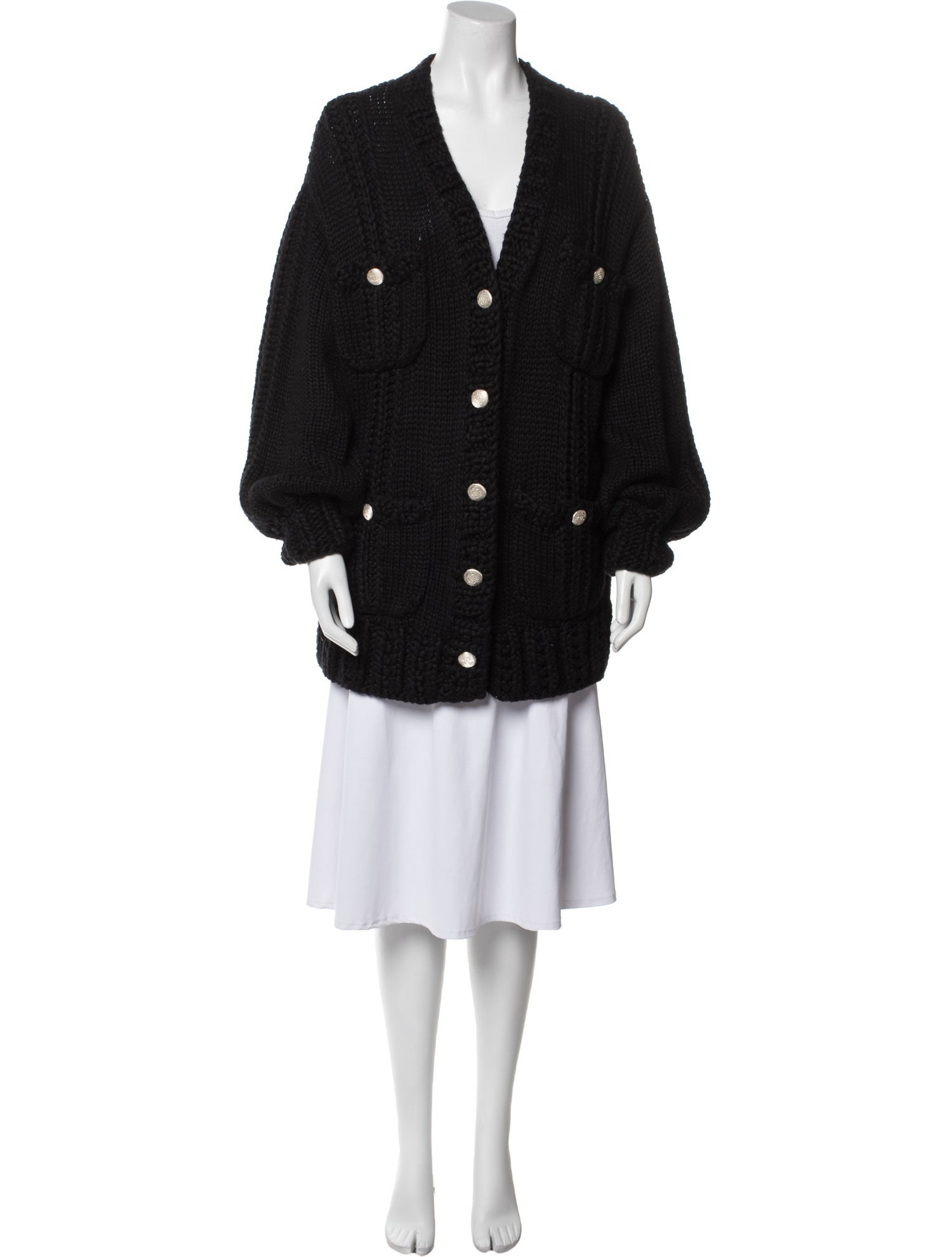 Chanel 2022 V-Neck Sweater