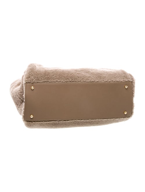 Chanel Medium Shearling Deauville Shopping Bag