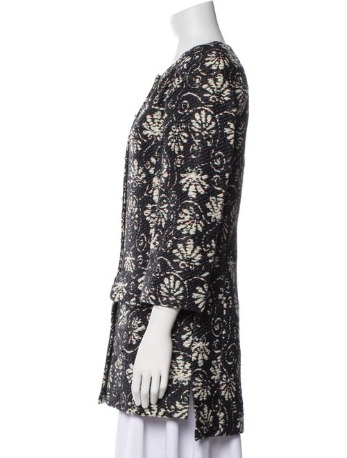 Chanel 2018 Floral Print Coat